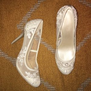 David’s Bridal Adley Heels